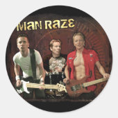 Man Raze Group Sticker (Voorkant)