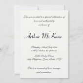 Man regenboogtrap komt uit kaart (Achterkant)