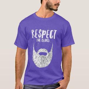 Man Respecteer de grappige gezegde sarcastische hu T-shirt