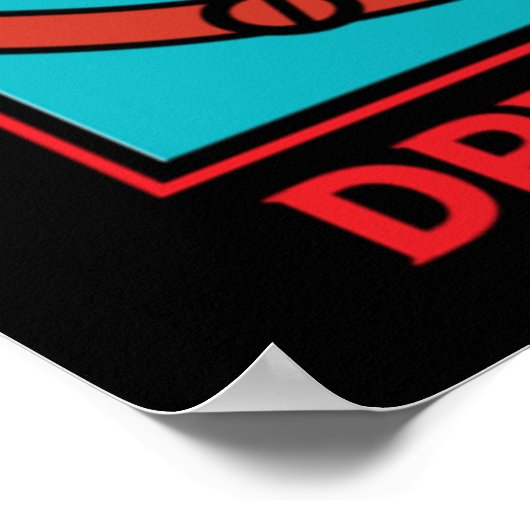 Man Robot Het perfecte Man Poster (Hoek)