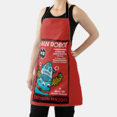 Man Robot Het perfecte Man Schort (Insitu)