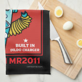 Man Robot Het perfecte Man Theedoek (Quarter Fold)