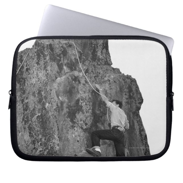 Man rock laptop sleeve (Voorkant)