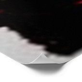 Man Rode spoeling Poster (Hoek)