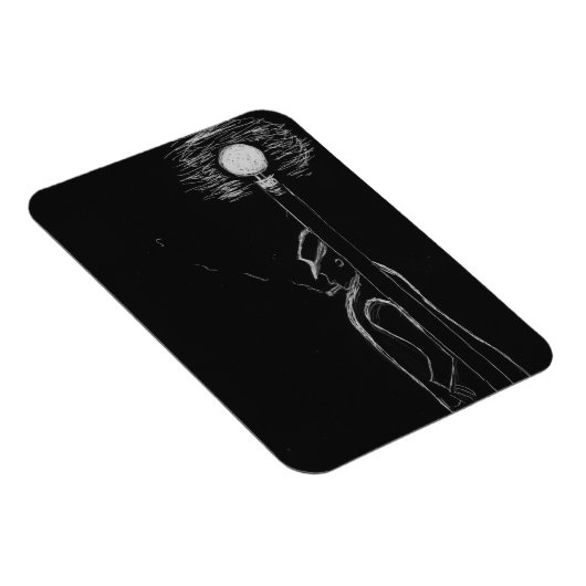 man roken magneet (Rechterzijde)