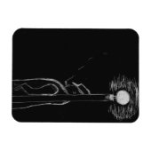 man roken magneet (Horizontaal)