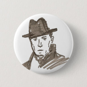 man ronde button 5,7 cm