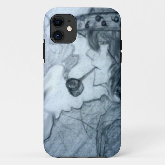 man rookpijp manga anime Case-Mate iPhone case (Achterkant)