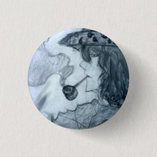 man rookpijp manga anime ronde button 3,2 cm
