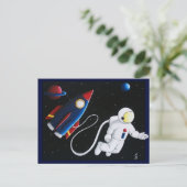 Man ruimte briefkaart (Staand voorkant)