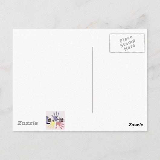 Man ruimte briefkaart (Achterkant)