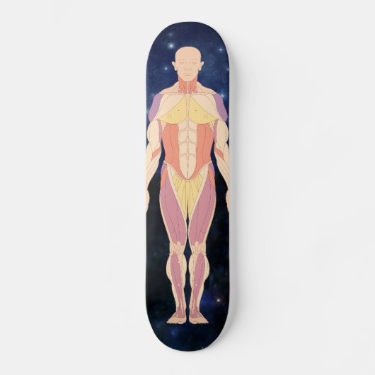 Man ruimte persoonlijk skateboard (Voorkant)