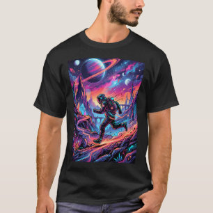 Man Ruimte Scènes Levendigheid Zeeleven Oceaan Exp T-shirt