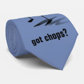 Man Saxophone Player van Stick Figuur heeft Chops Stropdas (Opgerold)