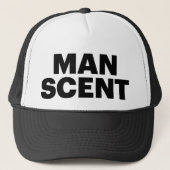 MAN SCENT: leuke slogan trucker die Pet (Voorkant)