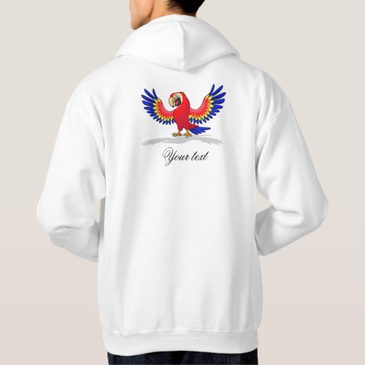 Man schelden hoodie (Achterkant)