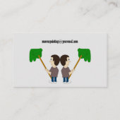 Man Schilderen Wandafdruk Professionele verf Visitekaartje (Achterkant)