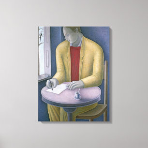 Man schrijven 2004 canvas afdruk