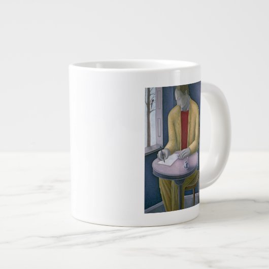 Man schrijven 2004 grote koffiekop (Voorkant rechts)