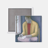 Man schrijven 2004 magneet (Voorkant / Achterkant)