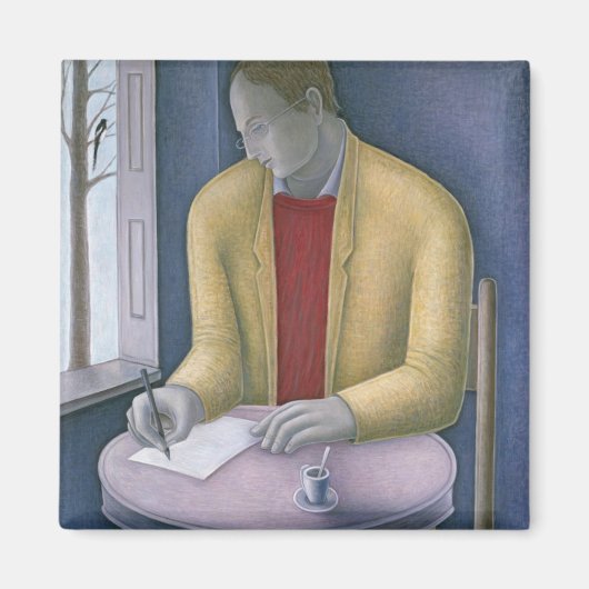 Man schrijven 2004 magneet (Voorkant)