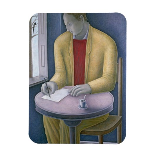 Man schrijven 2004 magneet (Verticaal)