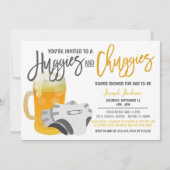 Man Shower Baby Uitnodiging (Voorkant)