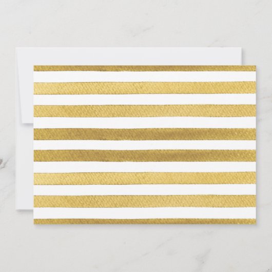 Man Shower Baby Uitnodiging (Achterkant)