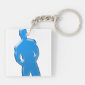 Man Sleutelhanger (Achterkant)