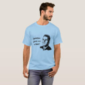 MAN_SMILING, zijn de Achterdeurgasten het beste! T-shirt (Voorkant volledig)