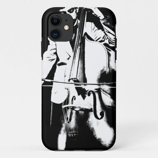 Man-spelcontra-bass Case-Mate iPhone Case (Achterkant)