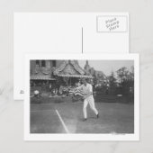 Man Speltennis in Washington DC Tournament Briefkaart (Voorkant / Achterkant)