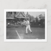 Man Speltennis in Washington DC Tournament Briefkaart (Voorkant)