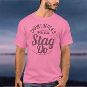 Man Stag Do T-Shirt