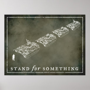 Man "standaard" Posters
