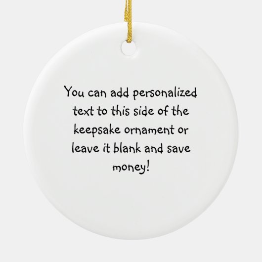 Man Stick Figuur Gymnastics Ornament (Achterkant)