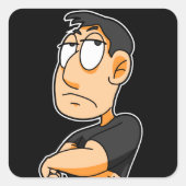 Man Sticker (Voorkant)