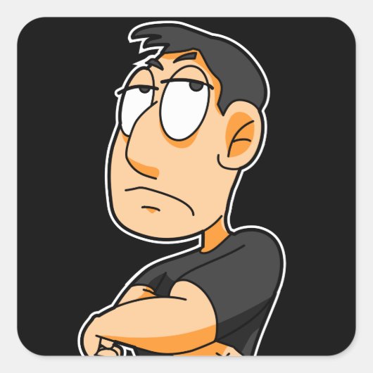 Man Sticker (Voorkant)