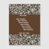 Man stimuleren Magnetisch Wenskaart (Voorkant)