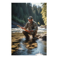 *~* Man Stream Natuur AP49 Vist