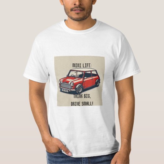 Man T-Schirt Mini Cooper T-shirt (Voorkant)