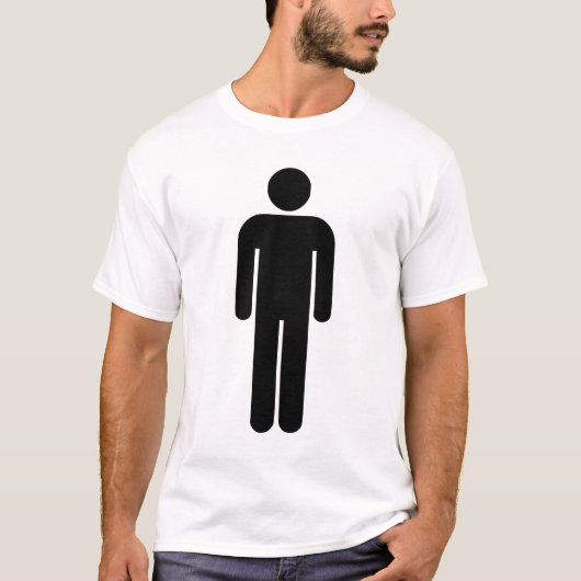 Man T-shirt (Voorkant)
