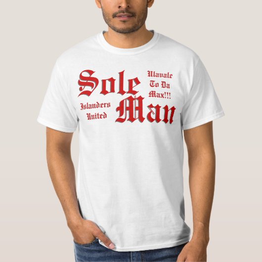 Man T-shirt (Voorkant)