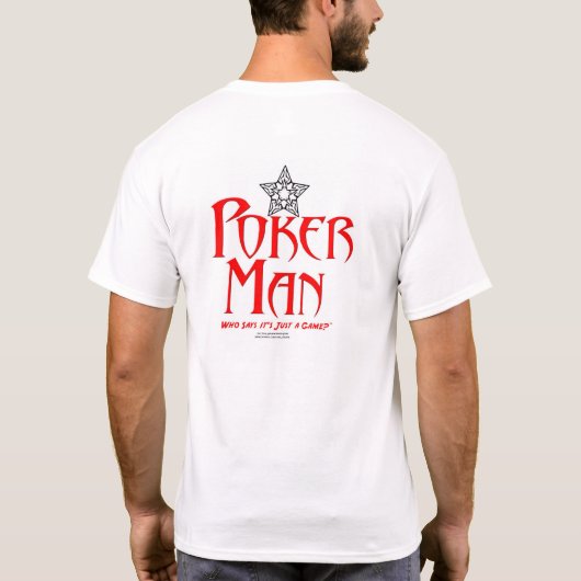 man t-shirt (Achterkant)