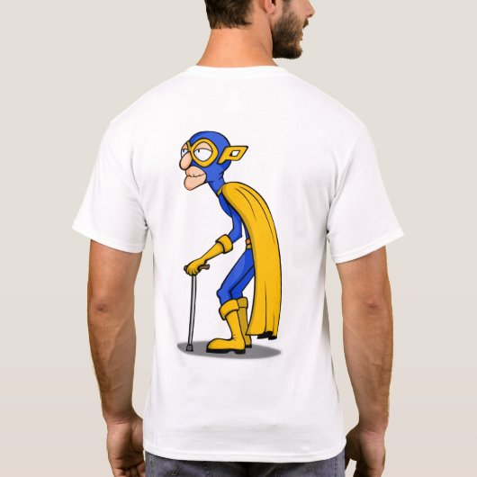 Man T-shirt (Achterkant)