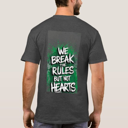 man T-shirt (Achterkant)