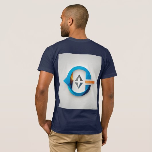 Man T-shirt (Achterkant volledig)