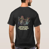 Man T-Shirt Black Christie (Achterkant)