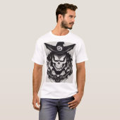 Man T-shirt Horror print (Voorkant volledig)