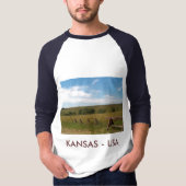 Man T-Shirt/Kansas T-shirt (Voorkant)